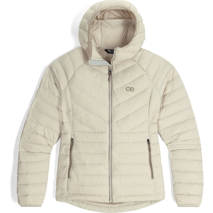 Outdoor Research Transcendent Down Hoodie - Women's Oyster