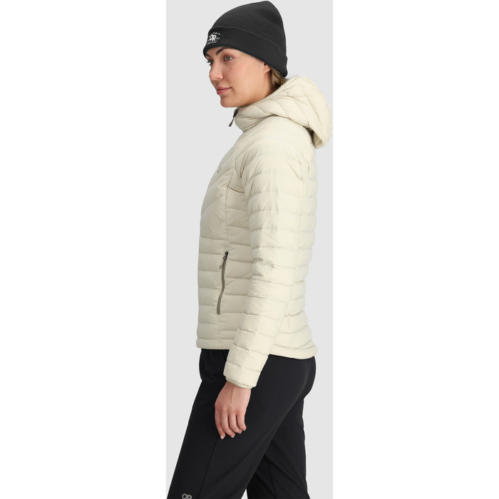 Outdoor Research Transcendent Down Hoodie - Women's Oyster