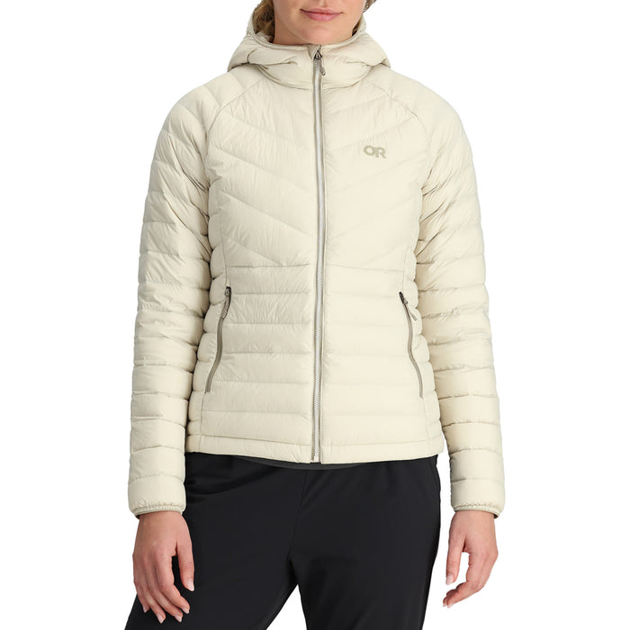 Outdoor Research Transcendent Down Hoodie - Women's Oyster