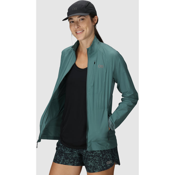 Outdoor Research Deviator Wind Jacket - Women's Neptune