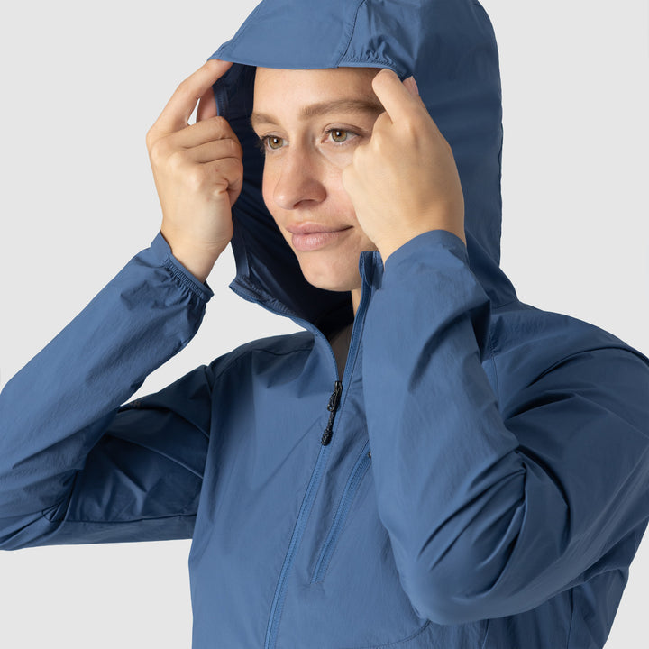Outdoor Research Shadow Wind Hoodie - Women's Skyline