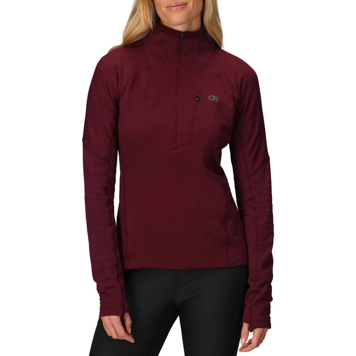 Outdoor Research Deviator Fleece Half Zip - Women's Winterberry