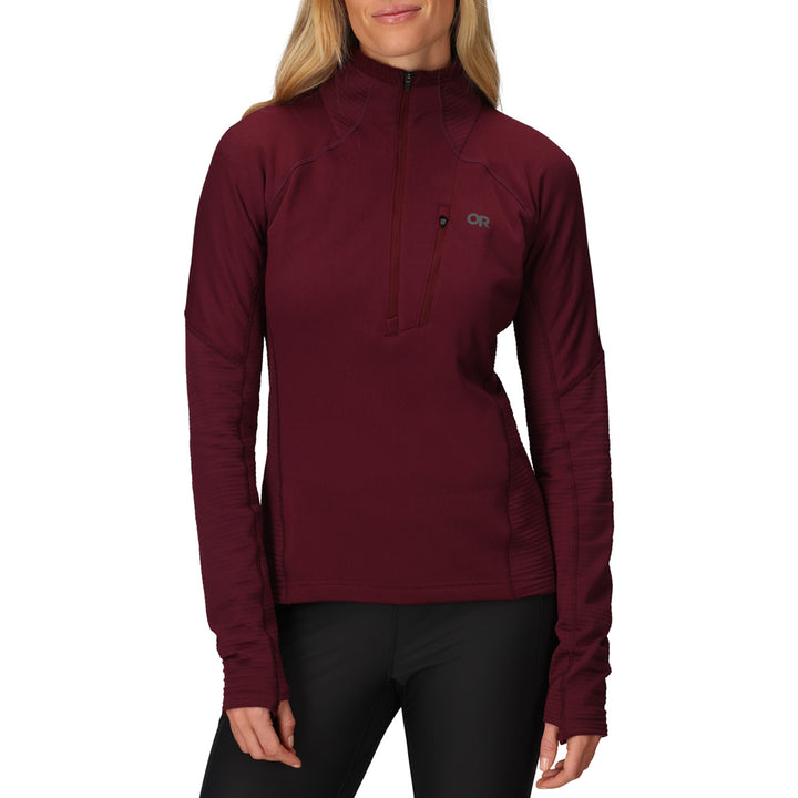 Outdoor Research Deviator Fleece Half Zip - Women's Winterberry