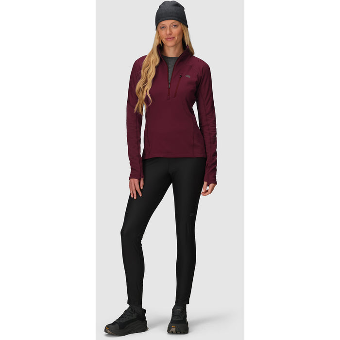 Outdoor Research Deviator Fleece Half Zip - Women's Winterberry