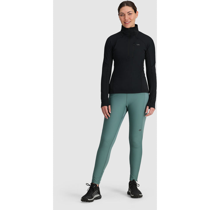 Outdoor Research Deviator Fleece Half Zip - Women's Black