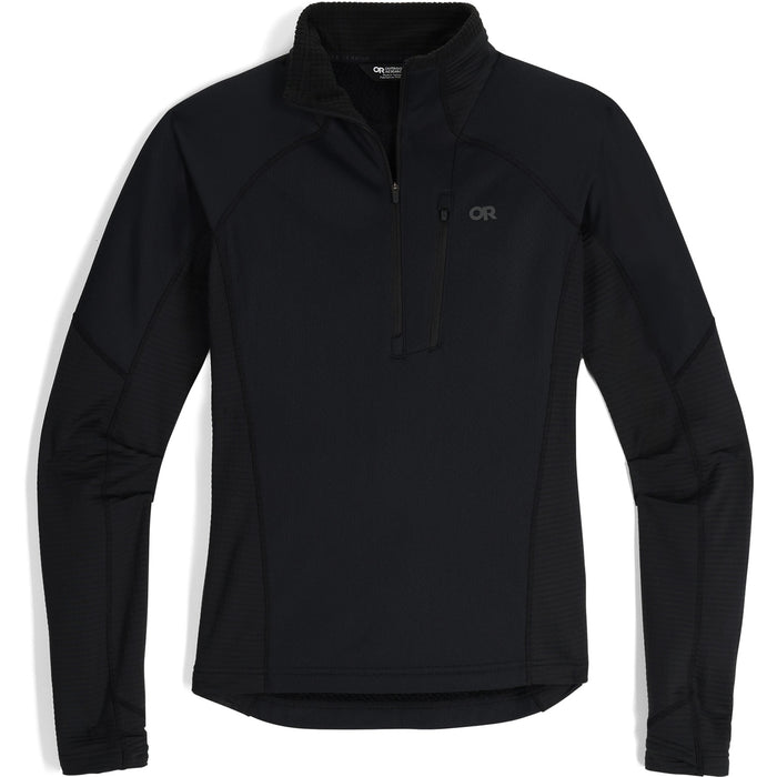 Outdoor Research Deviator Fleece Half Zip - Women's Black