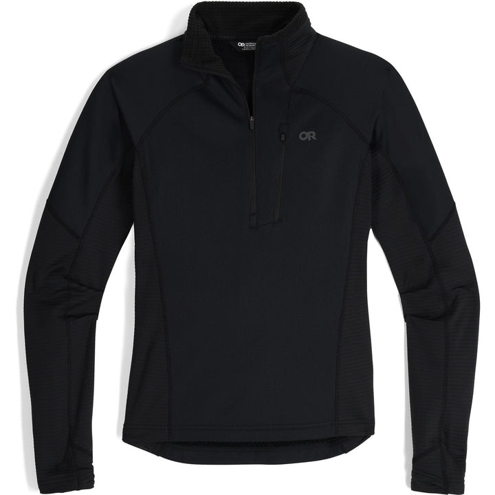 Outdoor Research Deviator Fleece Half Zip - Women's Black