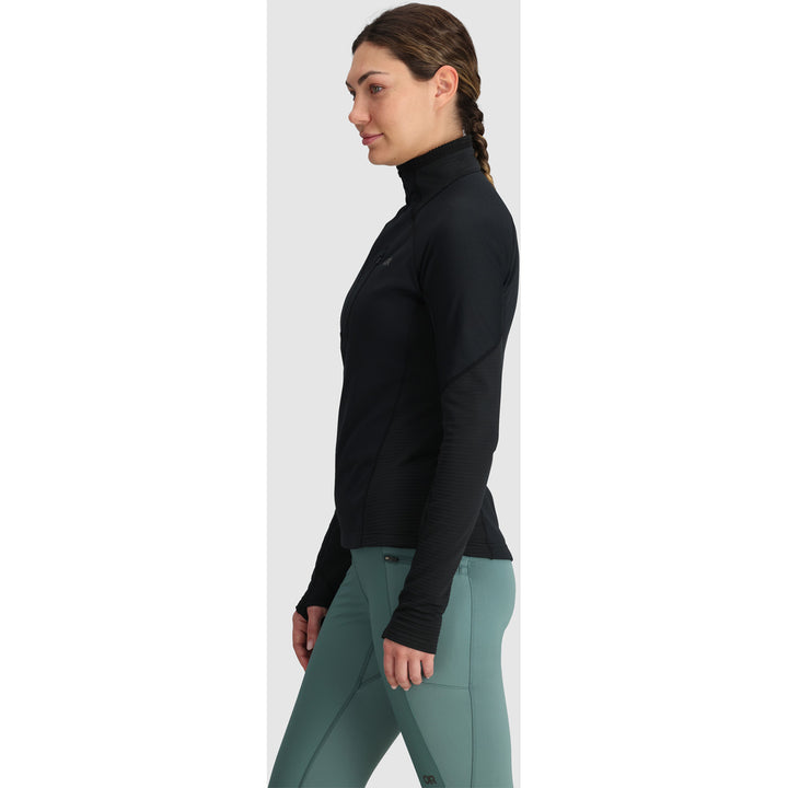 Outdoor Research Deviator Fleece Half Zip - Women's Black