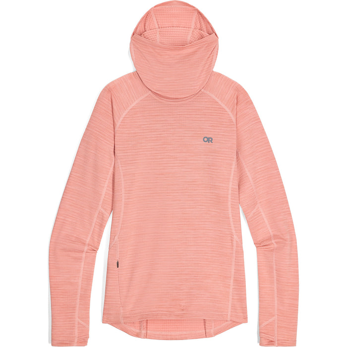 Outdoor Research Vigor Grid Fleece Pullover Hoodie - Women's Lotus Heather