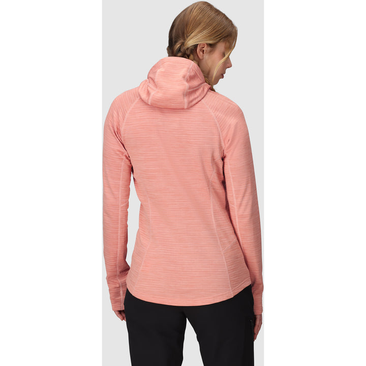 Outdoor Research Vigor Grid Fleece Pullover Hoodie - Women's Lotus Heather