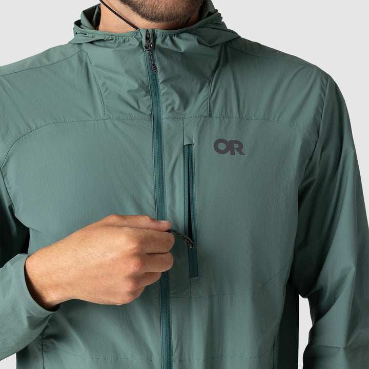 Outdoor Research Shadow Wind Hoodie Malachite