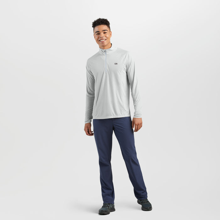 Outdoor Research Echo Quarter Zip Jacket - Men's Pebble