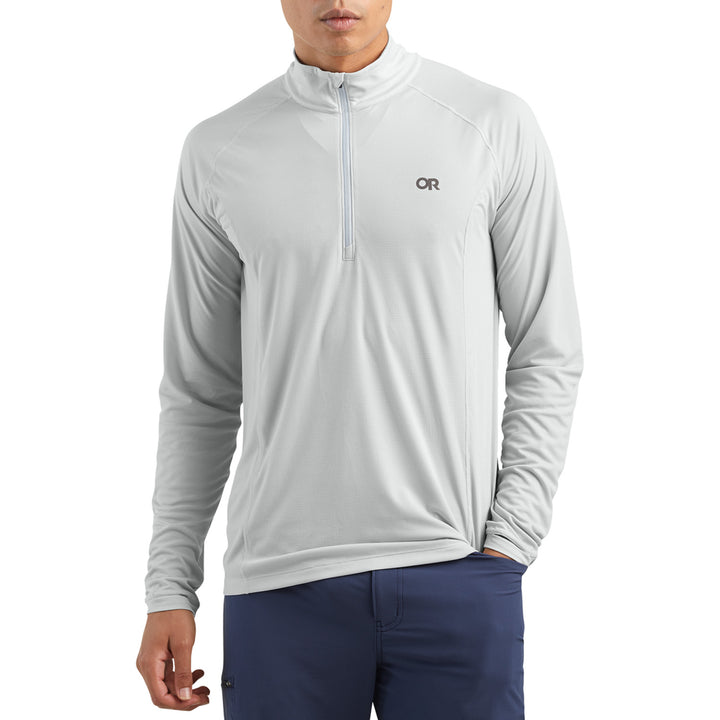 Outdoor Research Echo Quarter Zip Jacket - Men's Pebble