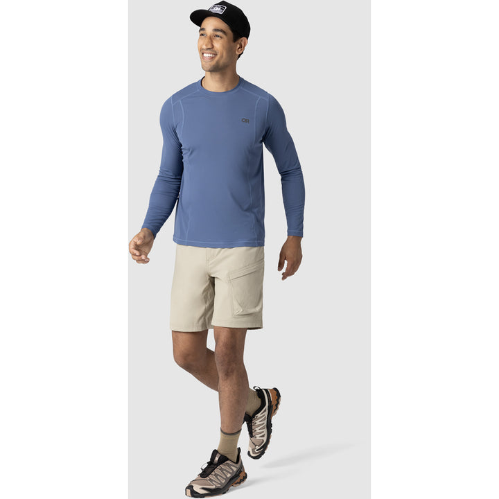 Outdoor Research Echo Long Sleeve Tee - Men's Skyline