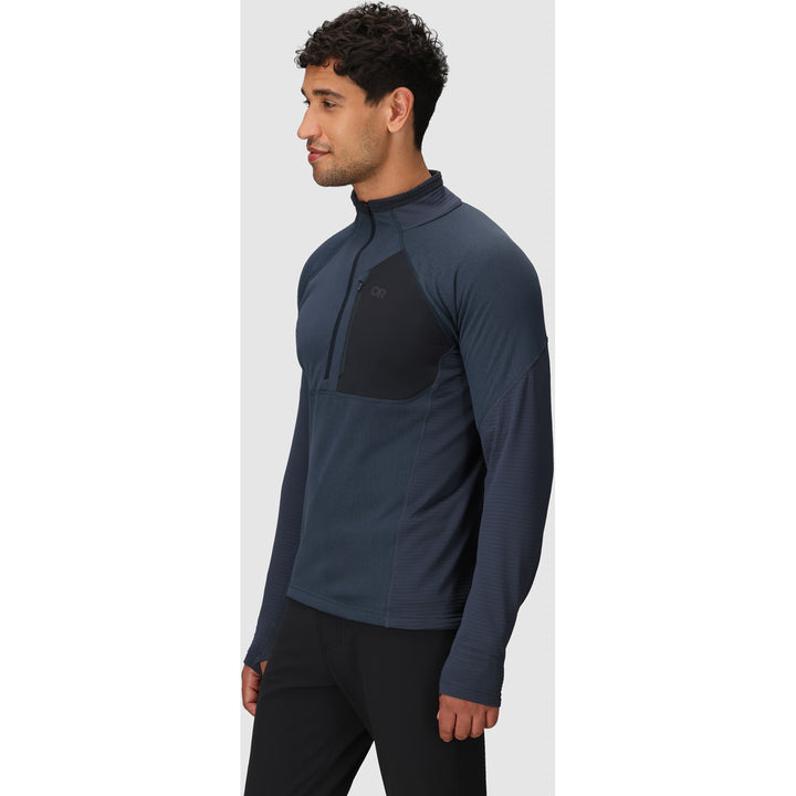 Outdoor Research Deviator Fleece Half Zip - Men's Atlantic