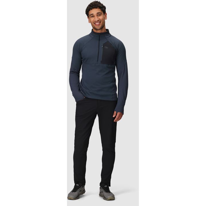 Outdoor Research Deviator Fleece Half Zip - Men's Atlantic