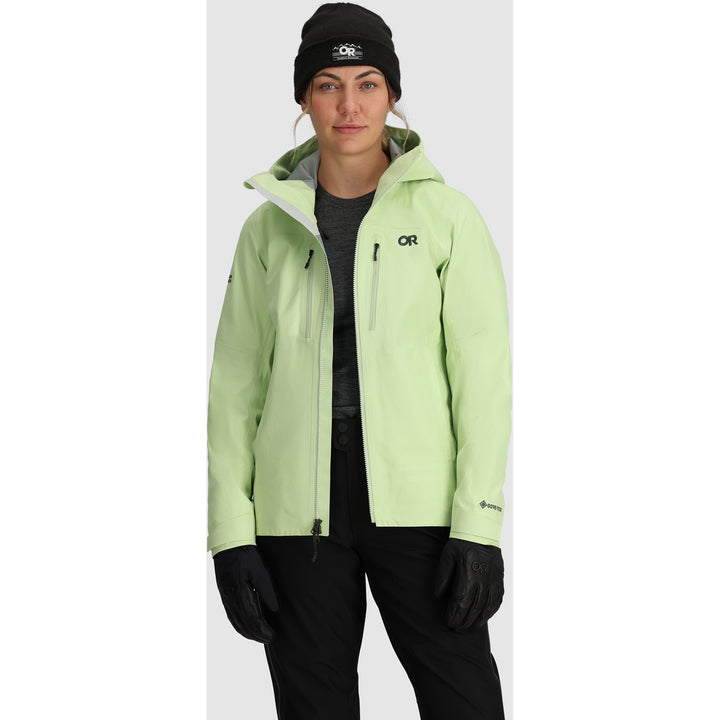 Outdoor Research Headwall GORE-TEX 3L Jacket - Women's Cool Matcha