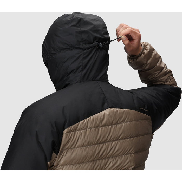 Outdoor Research Helium Down Hoodie - Men's Sable/Black