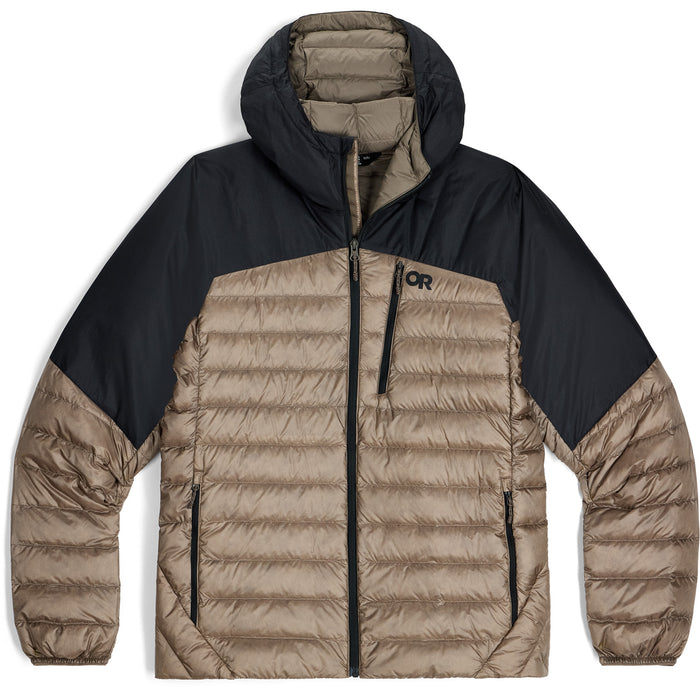 Outdoor Research Helium Down Hoodie - Men's Sable/Black