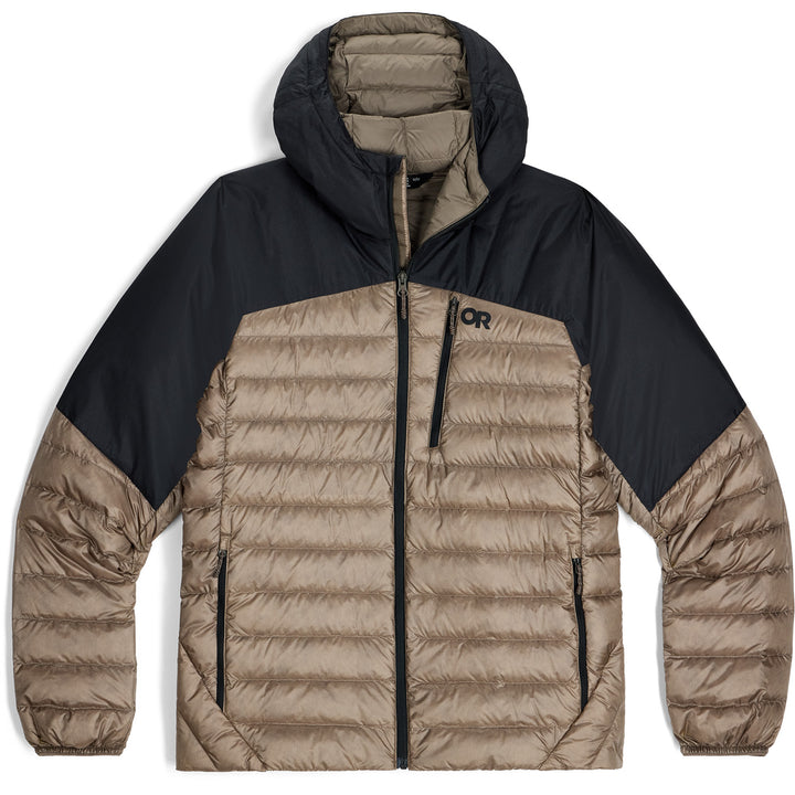 Outdoor Research Helium Down Hoodie - Men's Sable/Black