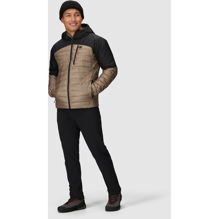 Outdoor Research Helium Down Hoodie - Men's Sable/Black