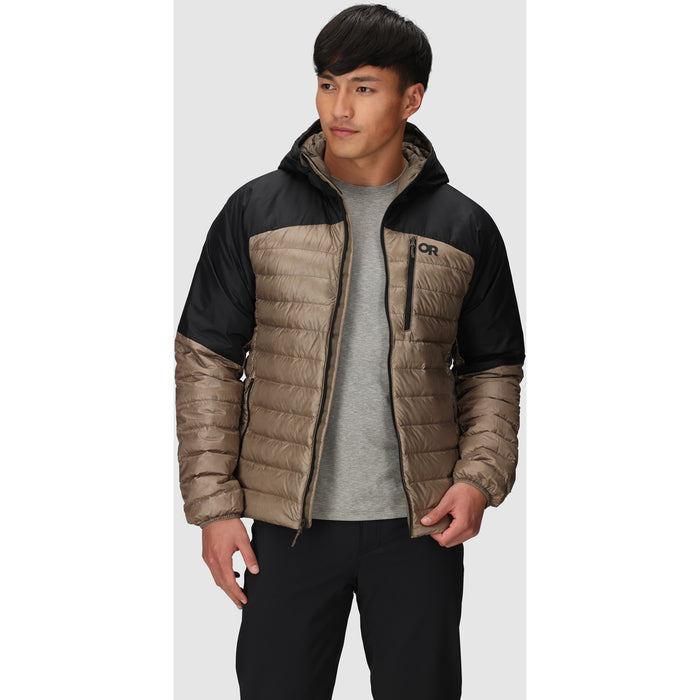 Outdoor Research Helium Down Hoodie - Men's Sable/Black