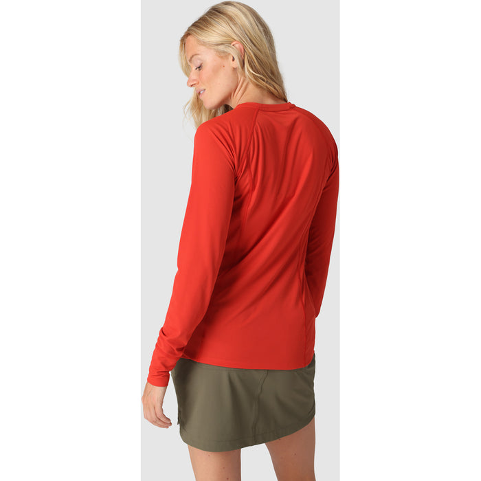 Outdoor Research Echo Long Sleeve Tee - Women's Cardinal