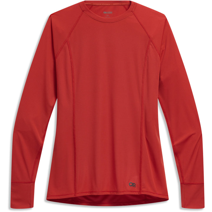 Outdoor Research Echo Long Sleeve Tee - Women's Cardinal
