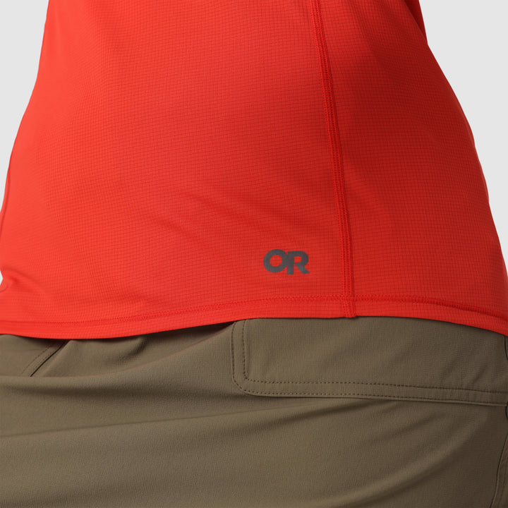 Outdoor Research Echo Long Sleeve Tee - Women's Cardinal