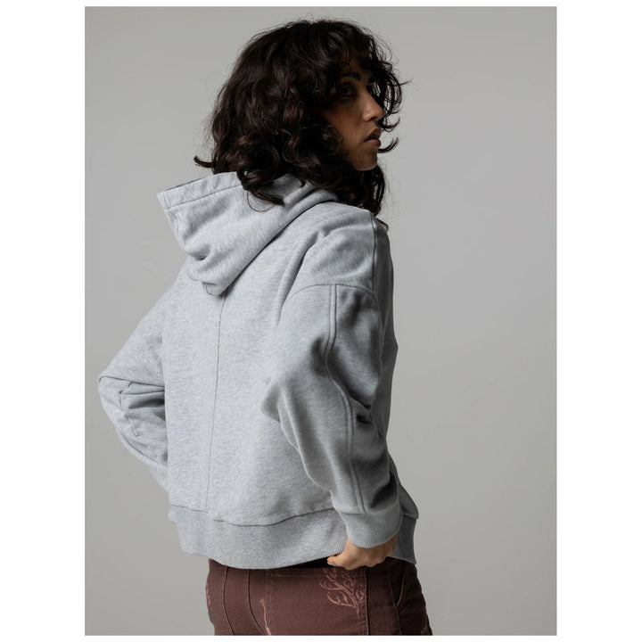 Finisterre Awen Hoodie - Women's Grey Marl
