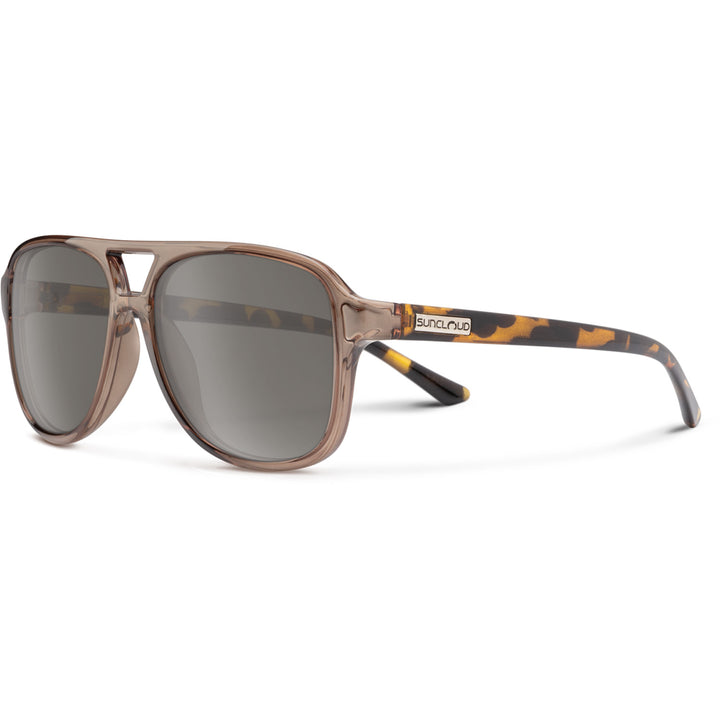 Suncloud Sandy Sunglasses Sepia Crystal/Polarized Gray