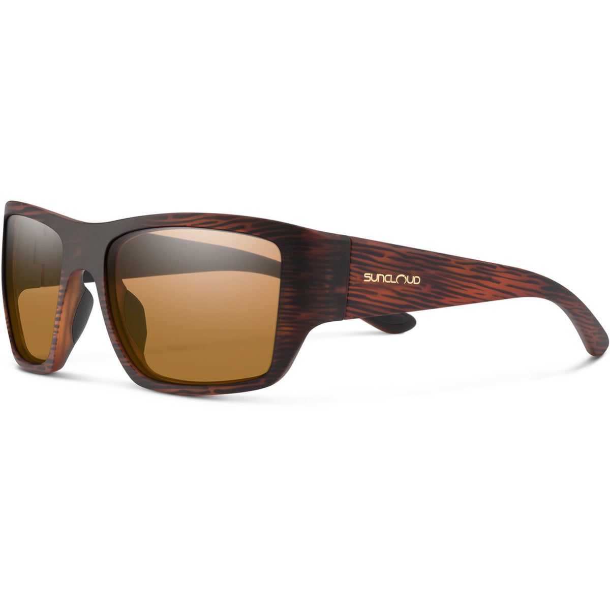 Suncloud Sculpin Sunglasses Matte Burnished Brown/Polarized Brown
