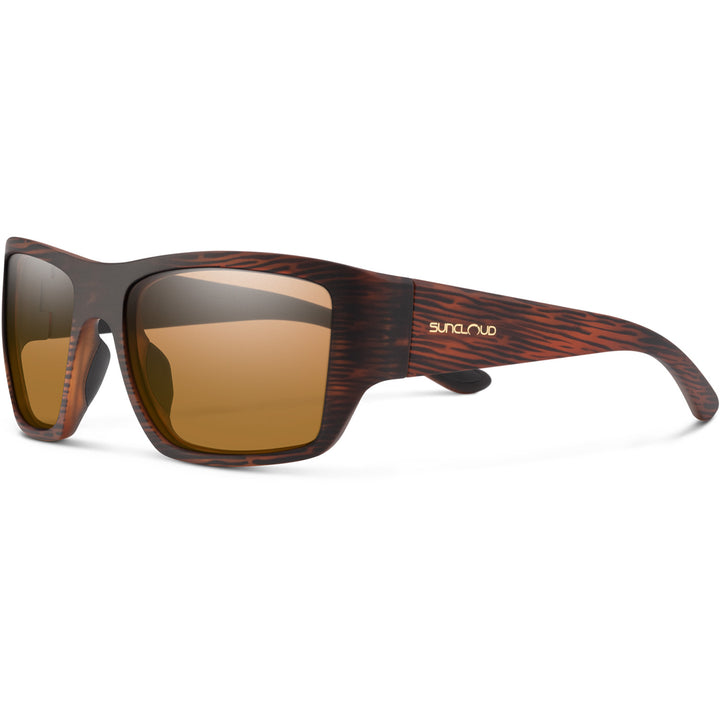 Suncloud Sculpin Sunglasses Matte Burnished Brown/Polarized Brown