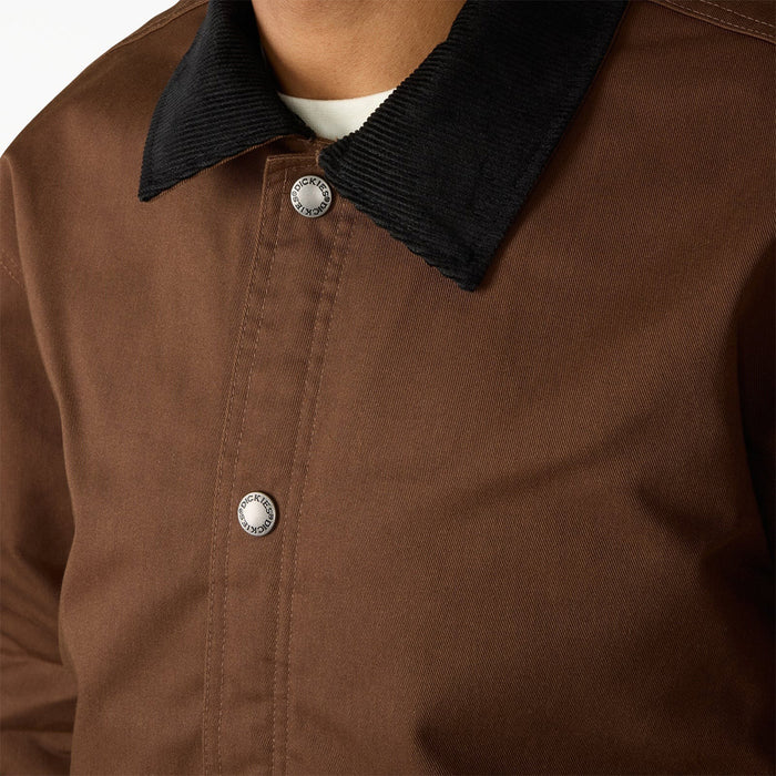 Dickies Union Barn Lined Jacket - Men's Timber Brown