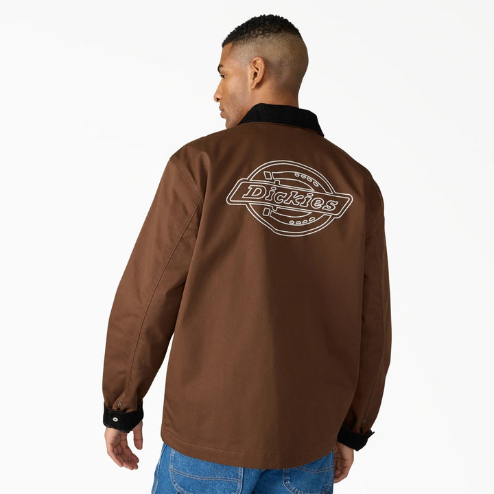 Dickies Union Barn Lined Jacket - Men's Timber Brown