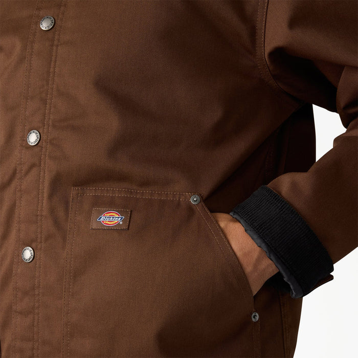 Dickies Union Barn Lined Jacket - Men's Timber Brown