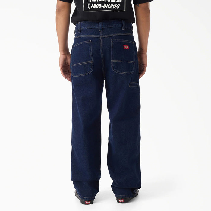 Dickies Baggy Tapered Work Jeans - Men's Rinsed