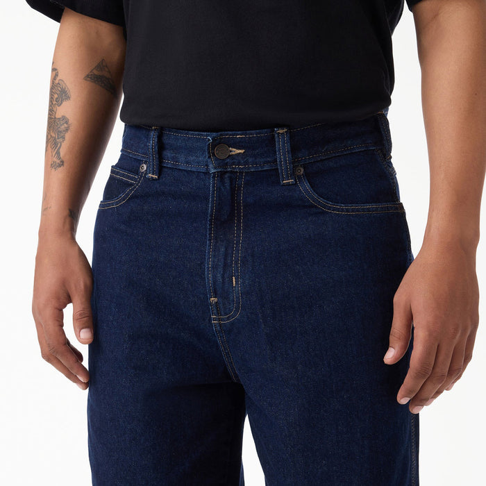 Dickies Baggy Tapered Work Jeans - Men's Rinsed