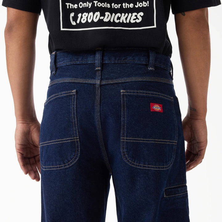 Dickies Baggy Tapered Work Jeans - Men's Rinsed