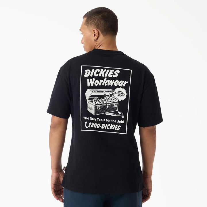 Dickies Dry Ridge Short-Sleeve T-Shirt - Men's Black