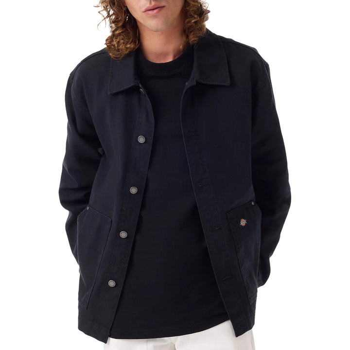 Dickies Unlined Canvas Barn Jacket - Men's Black