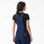 Dickies Loose Denim Bibs - Women's Dark Indigo