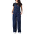 Dickies Loose Denim Bibs - Women's Dark Indigo