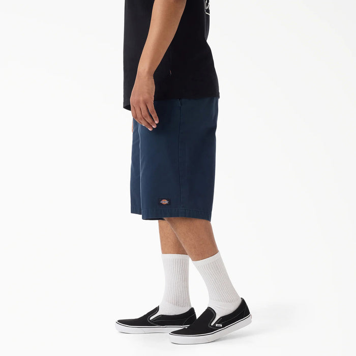 Dickies Worn In 13" Loose Work Shorts - Men's Dark Navy