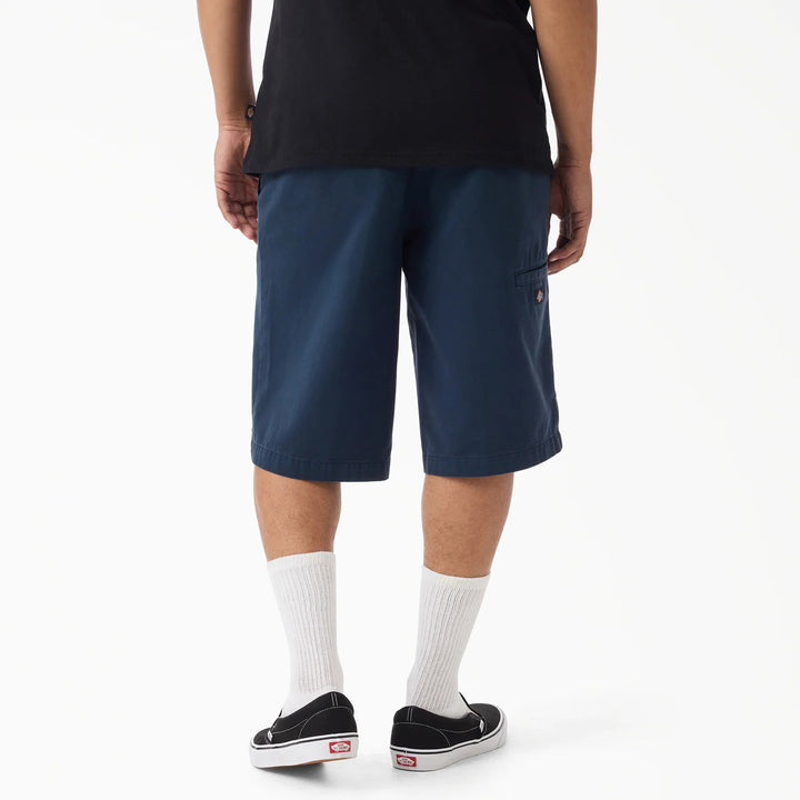 Dickies Worn In 13" Loose Work Shorts - Men's Dark Navy