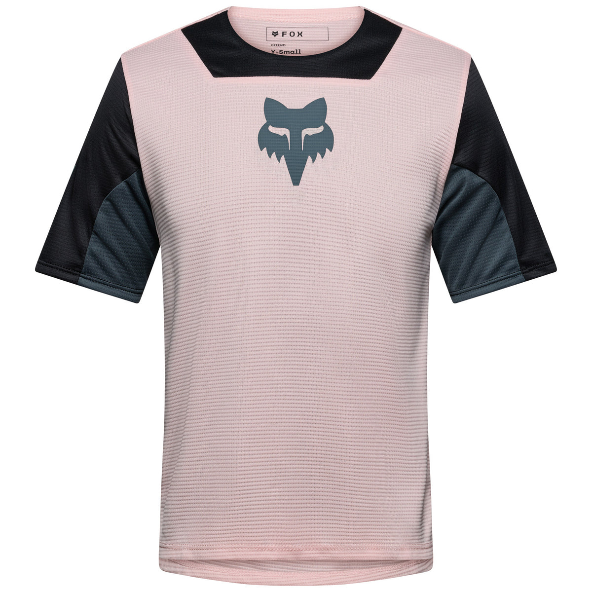 Fox Racing Defend Short-Sleeve Jersey - Kids' Creation Blush