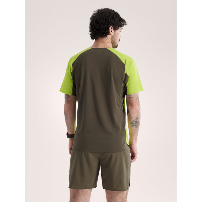 Arc'teryx Norvan Downword Logo Short-Sleeve Shirt - Men's Mantis/Tatsu