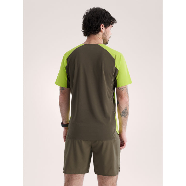 Arc'teryx Norvan Downword Logo Short-Sleeve Shirt - Men's Mantis/Tatsu