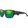 Matte Stonefish/Polarized Green Mirror