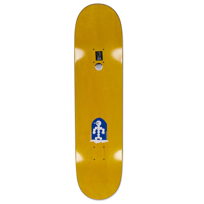 Polar Skate Co. Snowman Blue Short 8.375 Skateboard Deck